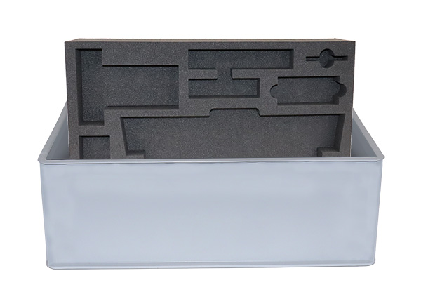 Kombinationsverpackung Kunstoffbox mit PE