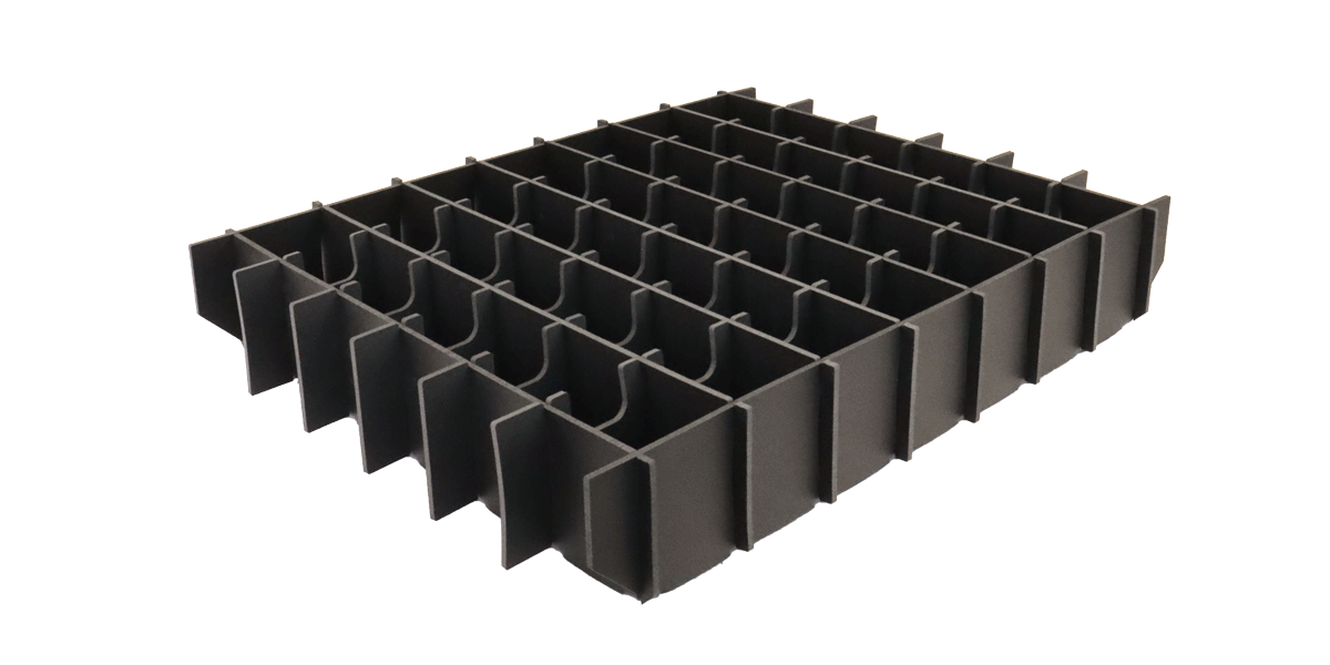 Steckgefache aus vernetztem PE