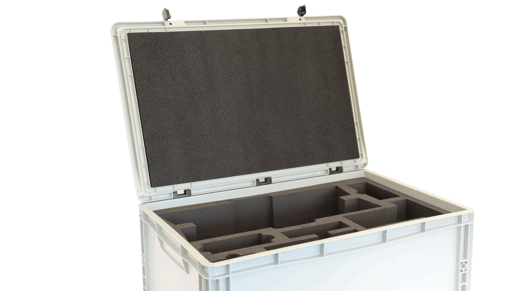 Koffereinsatz aus vernetztem PE