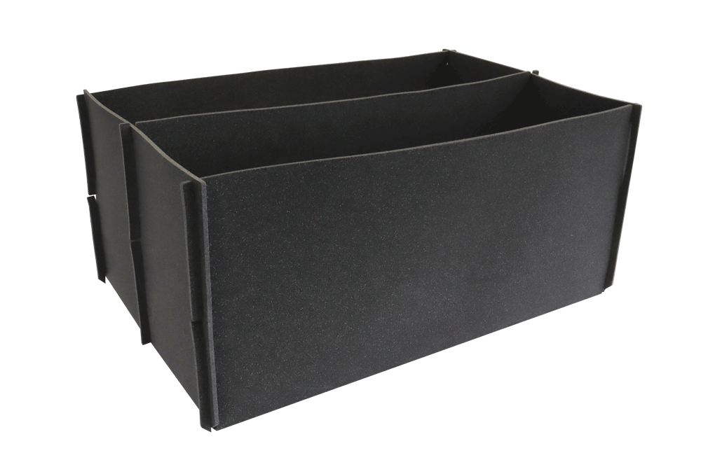 Steckgefache für große Teile