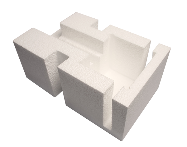 Styropor Verpackungslösung - 3D Konturschnitt